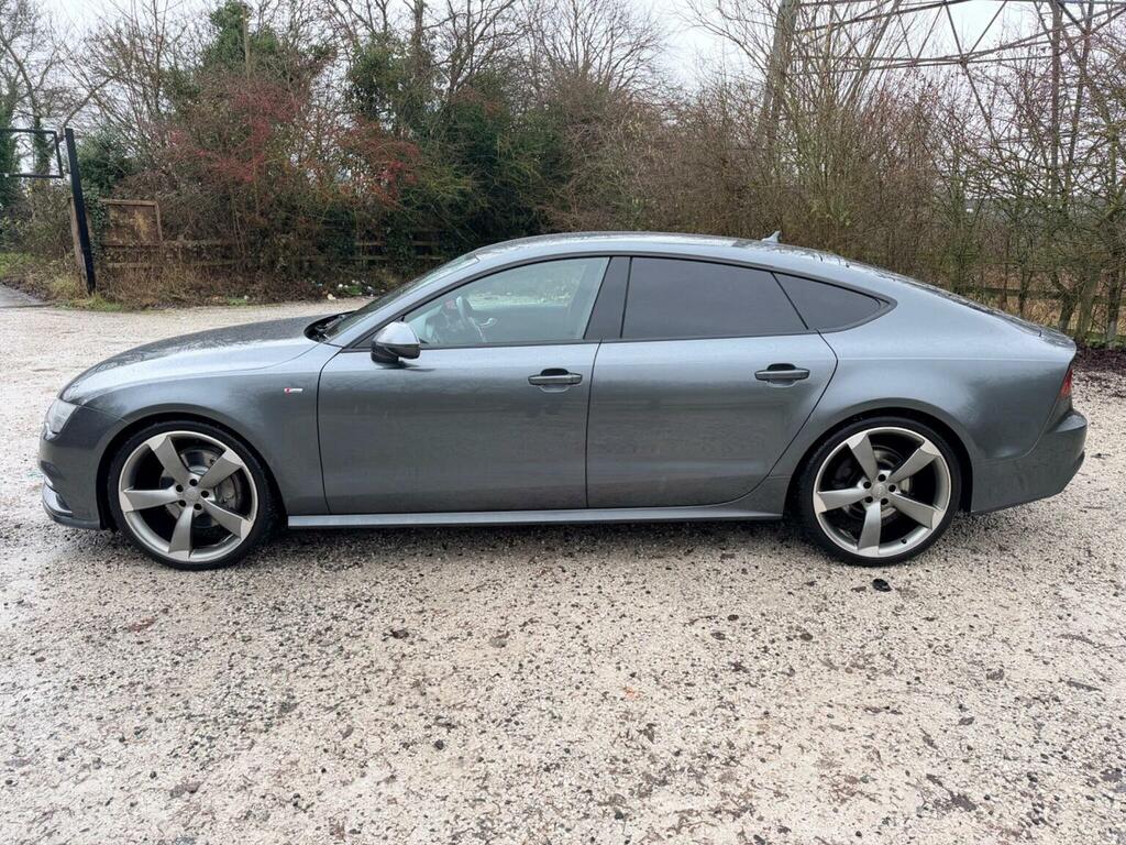 Audi A7 Hatchback 3.0 Tdi V6 Black Edition Sportback S Tro DY17VNE Grey #4