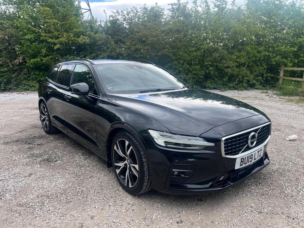 Volvo V60 Estate 2.0 D3 R-design Plus Euro 6 Ss BU19LTZ Black