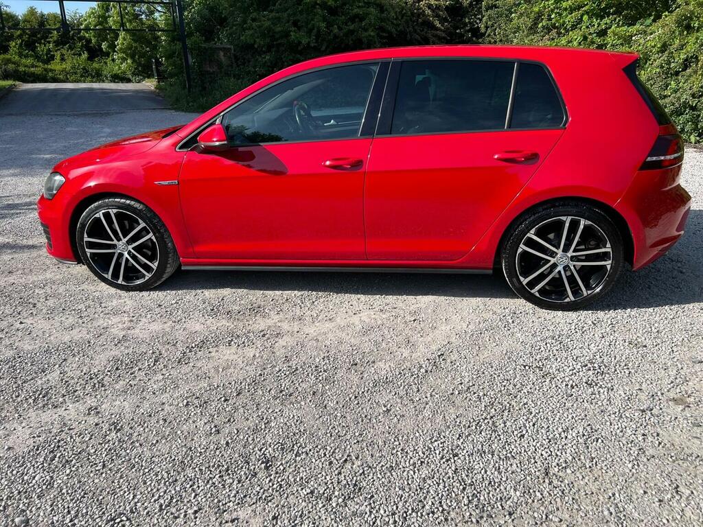 Volkswagen Golf Hatchback 2.0 Tdi Bluemotion Tech Gtd Dsg Euro 6 YB15HMA Red #4