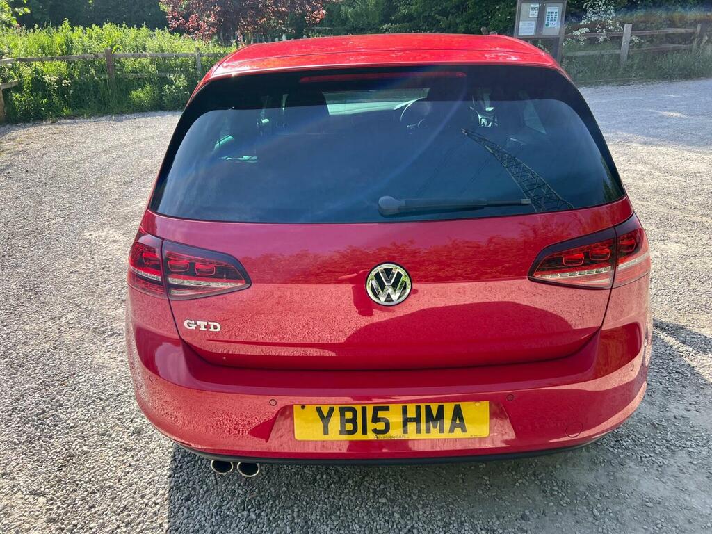 Volkswagen Golf Hatchback 2.0 Tdi Bluemotion Tech Gtd Dsg Euro 6 YB15HMA Red #6