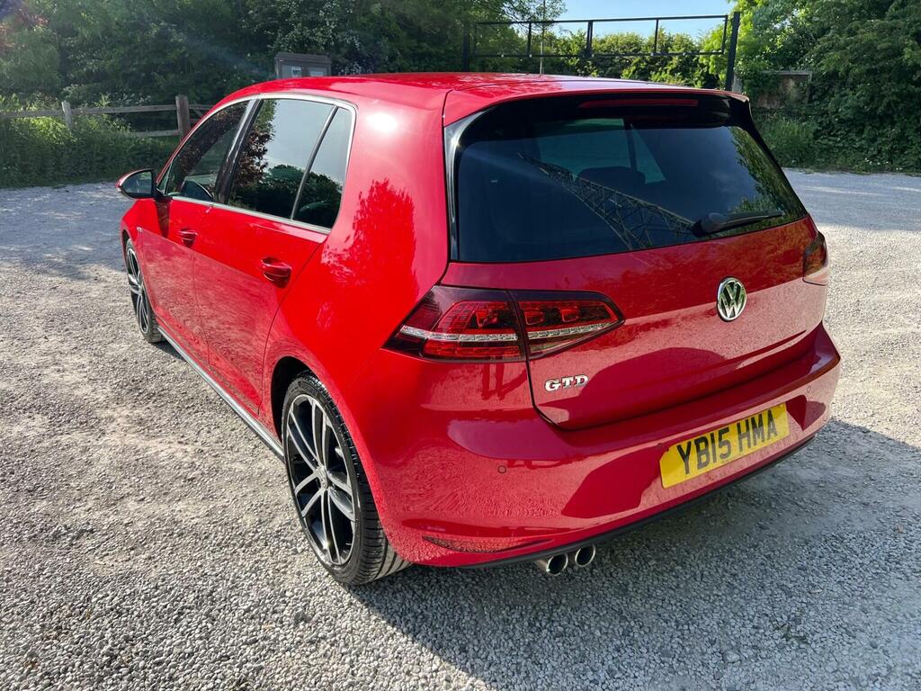 Volkswagen Golf Hatchback 2.0 Tdi Bluemotion Tech Gtd Dsg Euro 6 YB15HMA Red #5