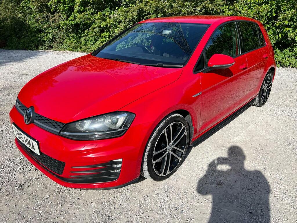 Volkswagen Golf Hatchback 2.0 Tdi Bluemotion Tech Gtd Dsg Euro 6 YB15HMA Red #3