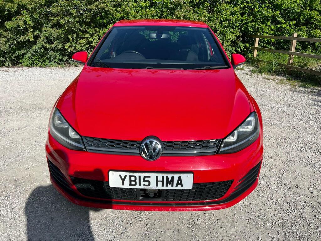 Volkswagen Golf Hatchback 2.0 Tdi Bluemotion Tech Gtd Dsg Euro 6 YB15HMA Red #2
