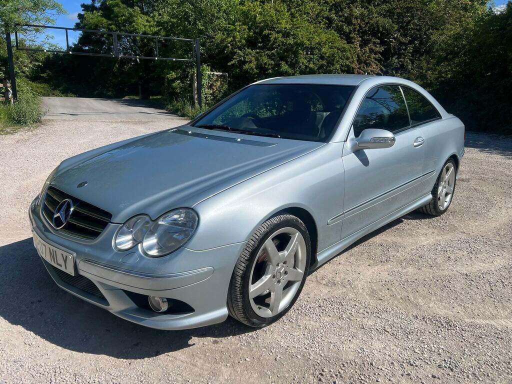 Mercedes-Benz CLK Coupe 2.1 Clk220 Cdi Sport 200707 Silver #3