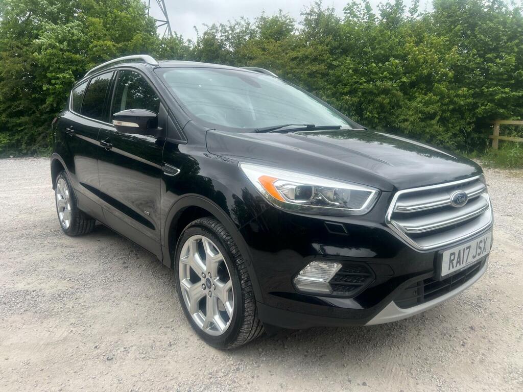 Ford Kuga Suv 2.0 Tdci Titanium X Powershift Awd Euro 6 Ss Black