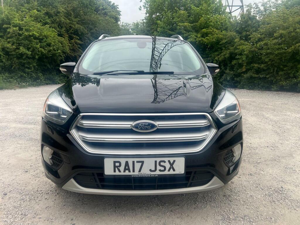Ford Kuga Suv 2.0 Tdci Titanium X Powershift Awd Euro 6 Ss RA17JSX Black #2