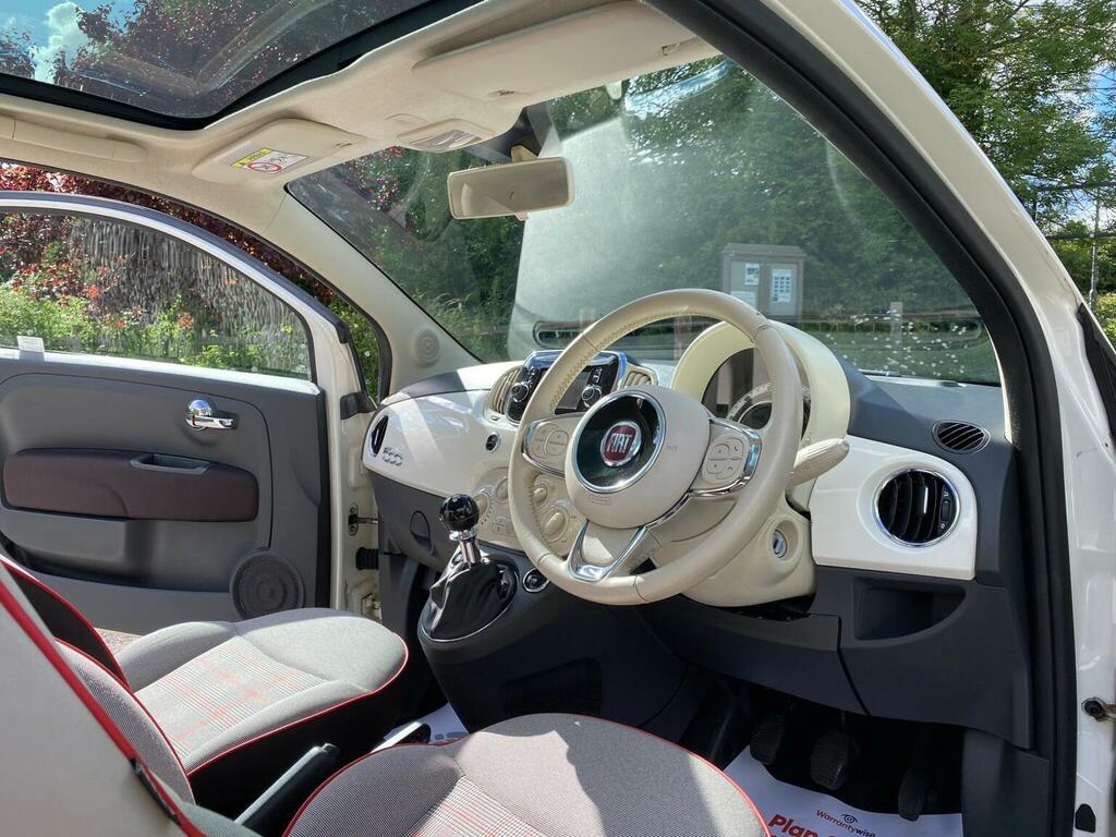 Fiat 500 1.2 Pop Euro 6 Ss White #10