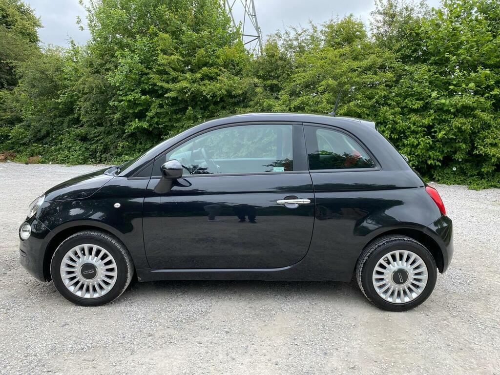 Fiat 500 Hatchback 1.2 Eco Pop Star Euro 6 Ss 2016 DY66OJL Black #5