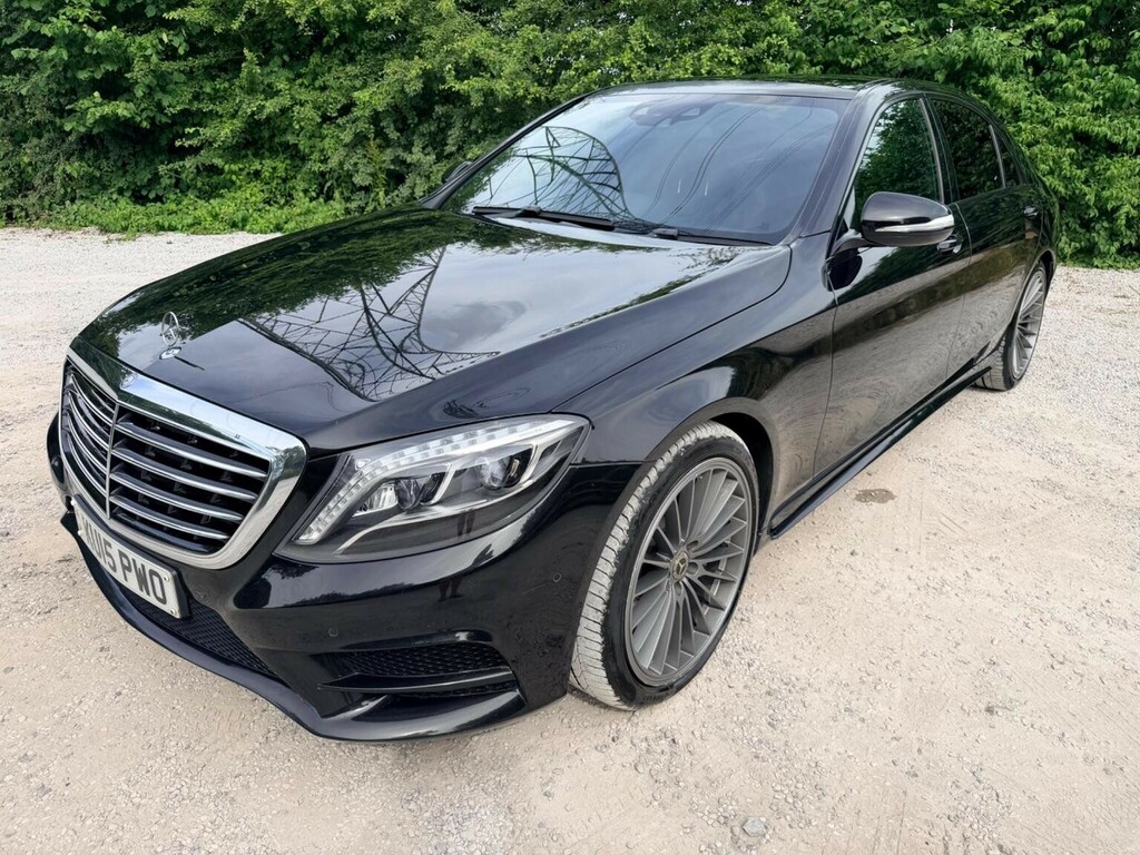 Mercedes-Benz S Class 3.0 S350l V6 Bluetec Amg Line G-tronic Euro 6 S Black #3