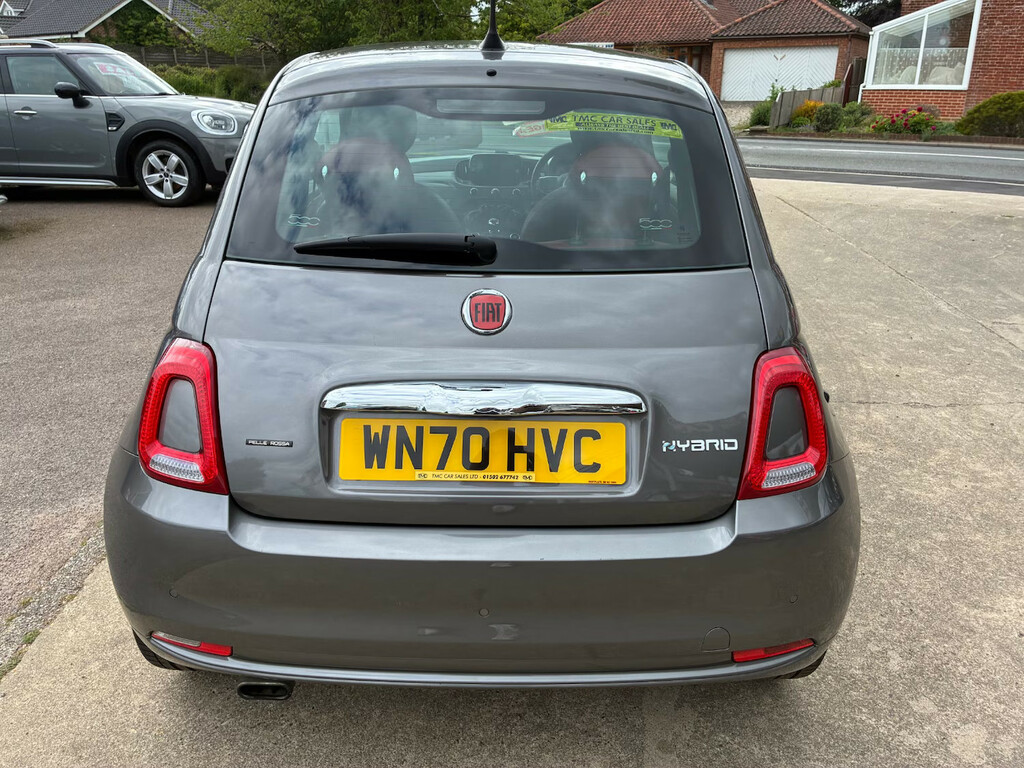 Fiat 500 1.0 Mild Hybrid Lounge Special Edition Hatchba WN70HVC Grey #5