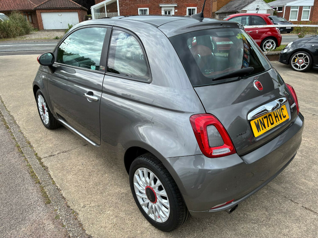 Fiat 500 1.0 Mild Hybrid Lounge Special Edition Hatchba WN70HVC Grey #6