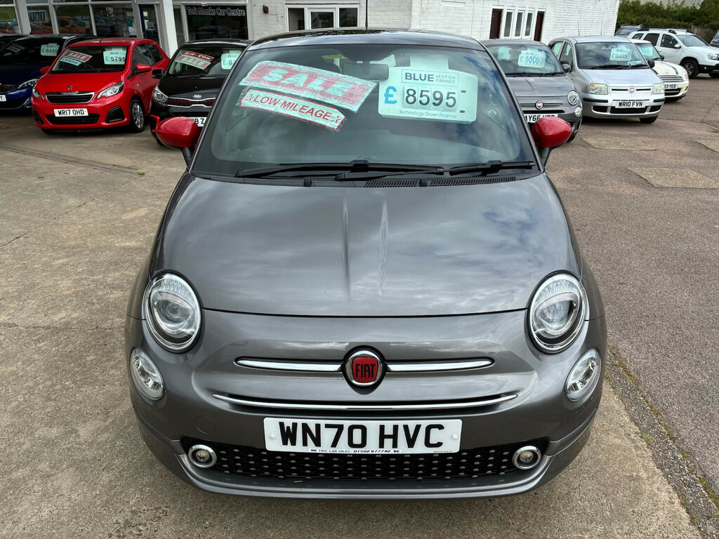 Fiat 500 1.0 Mild Hybrid Lounge Special Edition Hatchba WN70HVC Grey #2