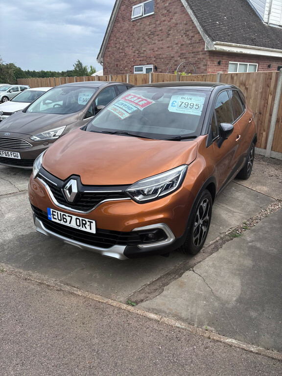 Renault Captur 1.5 Dci 90 Dynamique S Nav Hatchback Ma Orange #2