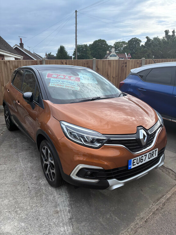 Renault Captur 1.5 Dci 90 Dynamique S Nav Hatchback Ma Orange