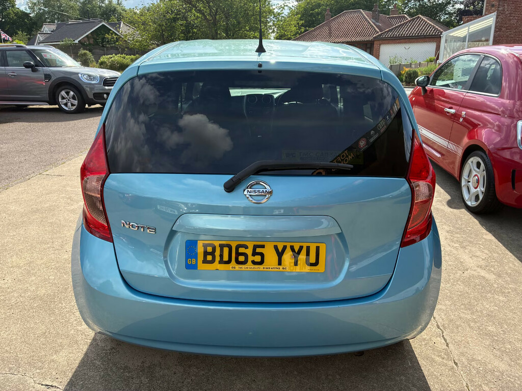 Nissan Note Acenta Premium Blue #5