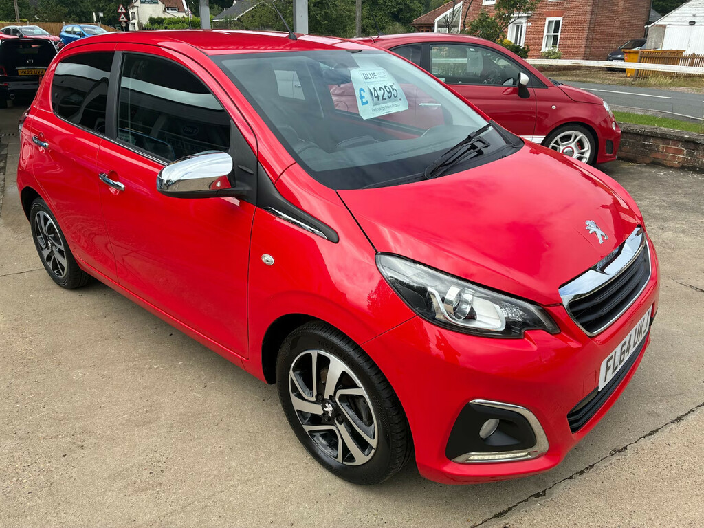 Peugeot 108 1.2 Vti Feline Hatchback Red #3