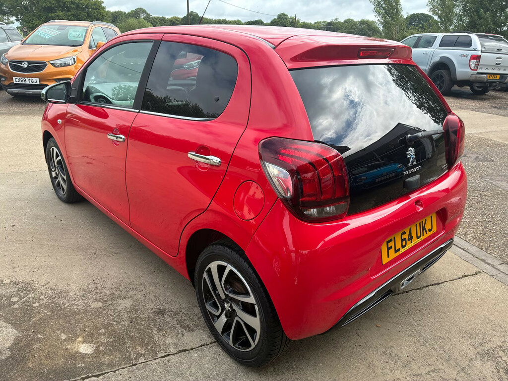 Peugeot 108 1.2 Vti Feline Hatchback Red #6