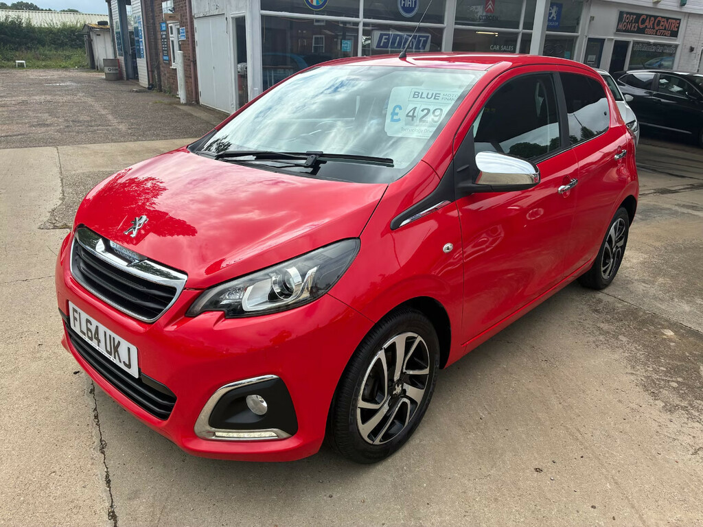 Peugeot 108 1.2 Vti Feline Hatchback Red