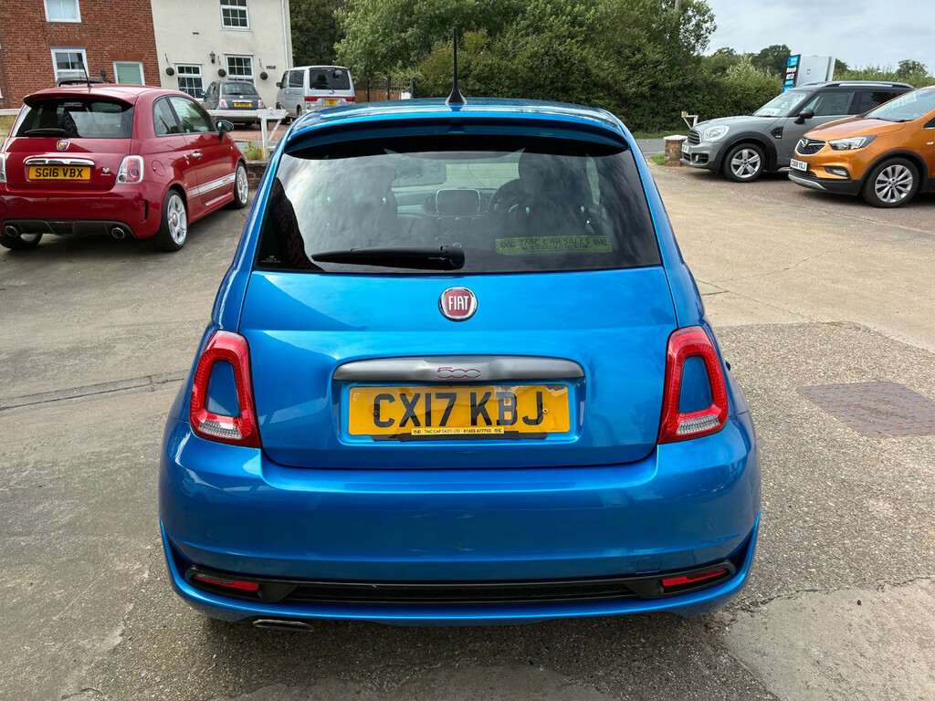 Fiat 500 1.2 S Hatchback Blue #5