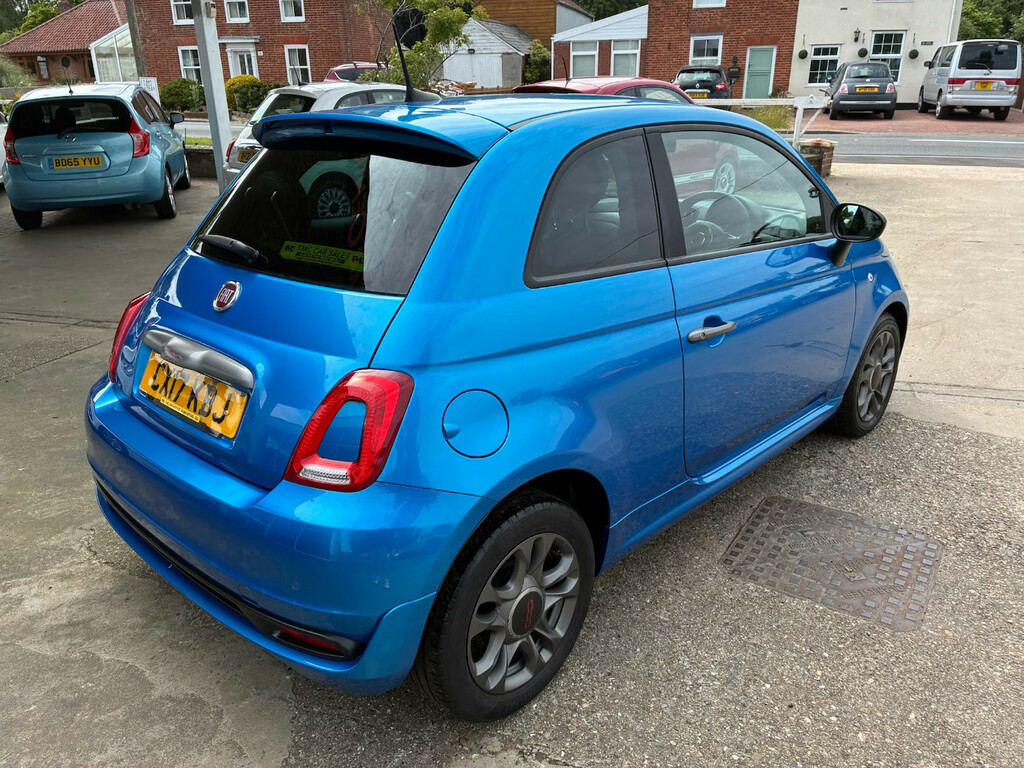 Fiat 500 1.2 S Hatchback Blue #4