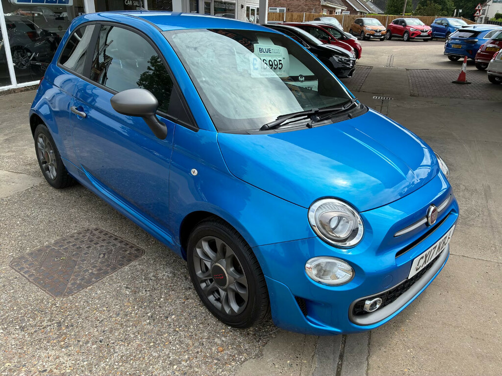 Fiat 500 1.2 S Hatchback Blue #3