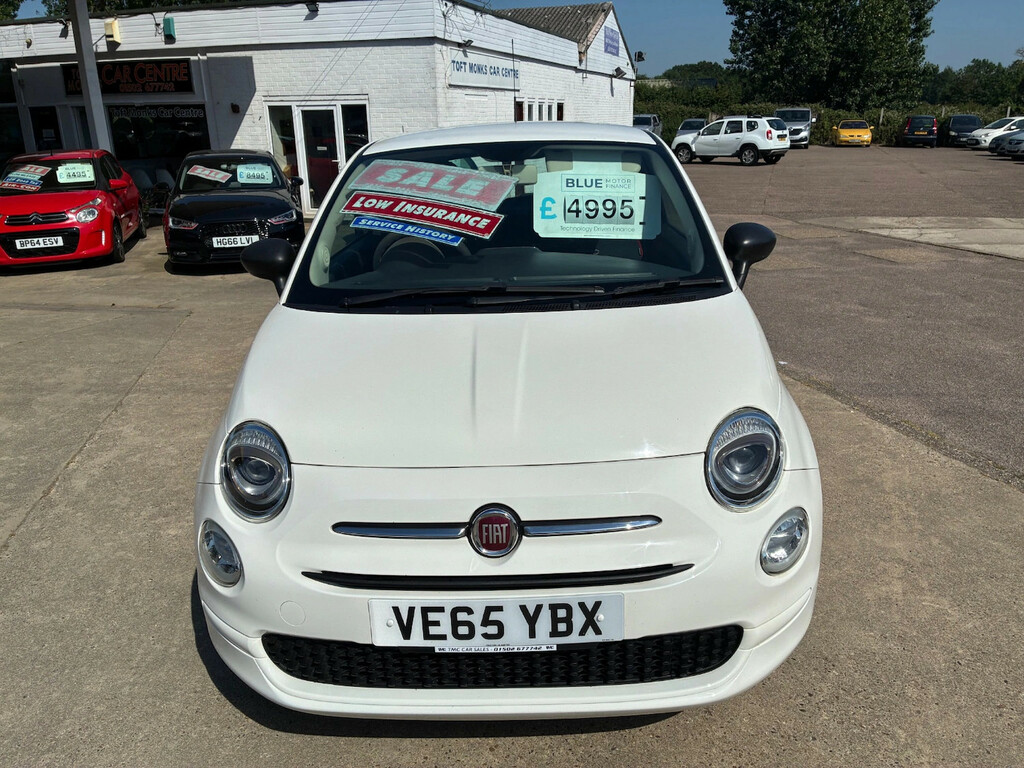 Fiat 500 1.2 Pop Hatchback White #2