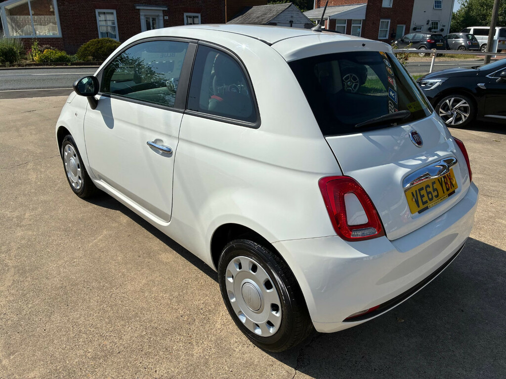 Fiat 500 1.2 Pop Hatchback White #6