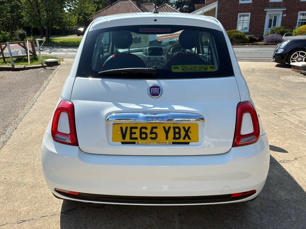 Fiat 500 1.2 Pop Hatchback White #5