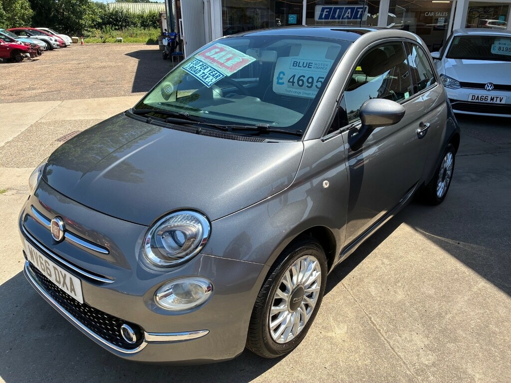 Fiat 500 1.2 Lounge Hatchback Grey