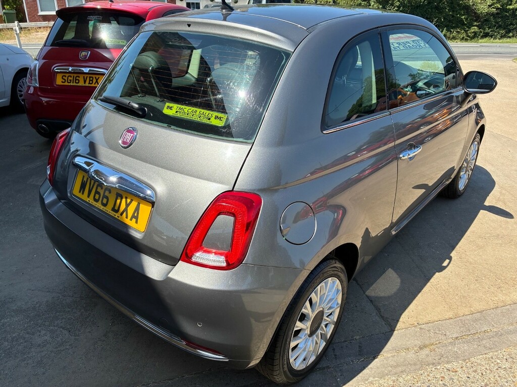 Fiat 500 1.2 Lounge Hatchback Grey #3