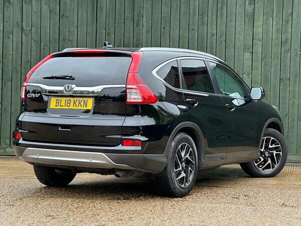 Honda Cr-V 1.6 I-dtec Se Plus Navi Euro 6 Ss BL18KKN Black #3
