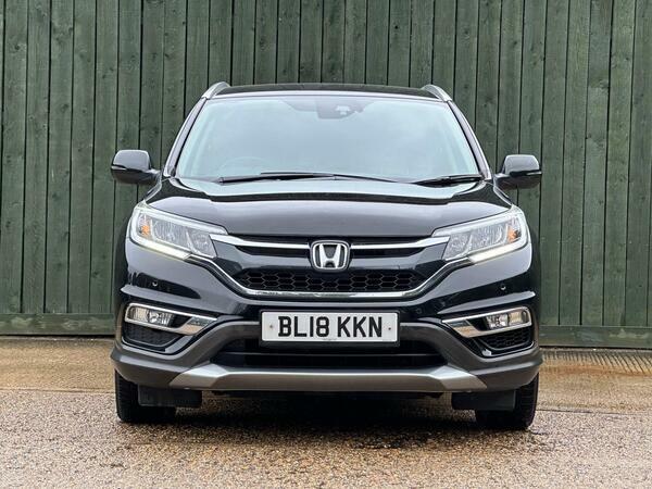Honda Cr-V 1.6 I-dtec Se Plus Navi Euro 6 Ss BL18KKN Black #5