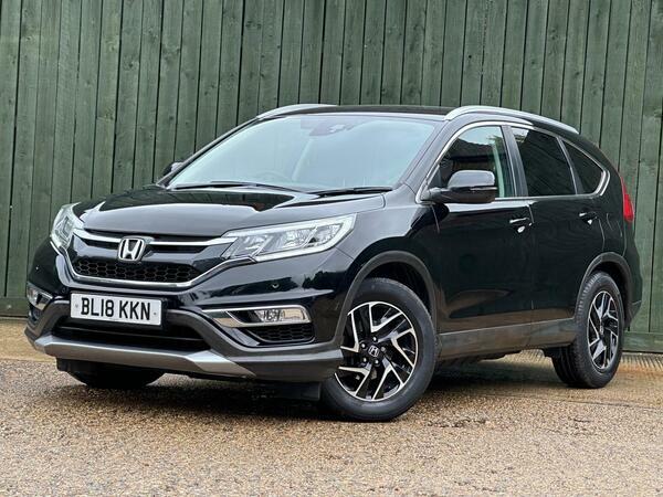 Honda Cr-V 1.6 I-dtec Se Plus Navi Euro 6 Ss BL18KKN Black #6