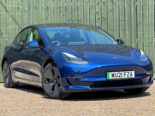 Tesla Model 3 Dual Motor Long Range 4Wde Blue