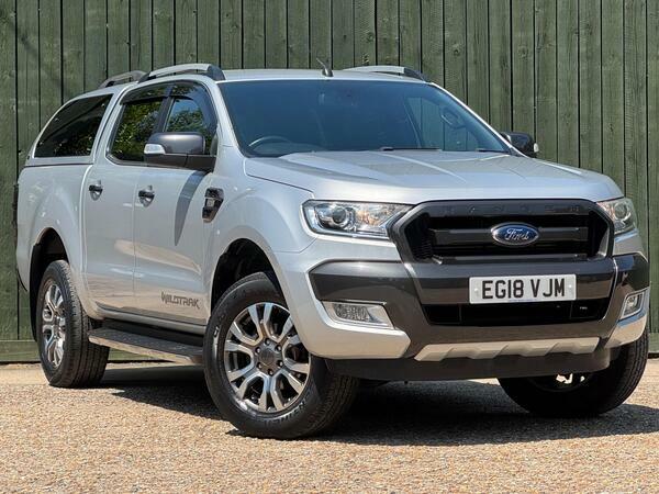Ford Ranger 3.2 Tdci Wildtrak Pickup Double Cab Aut Silver