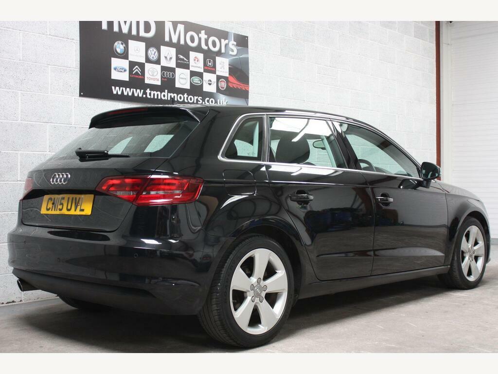 Audi A3 1.6 Tdi Sport Sportback Euro 6 S S Black #6