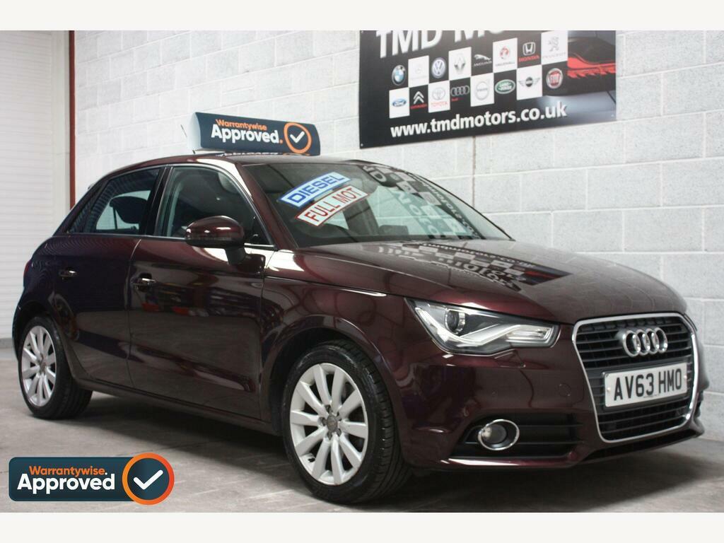 Audi A1 1.6 Tdi Sport Sportback Euro 5 S S Red