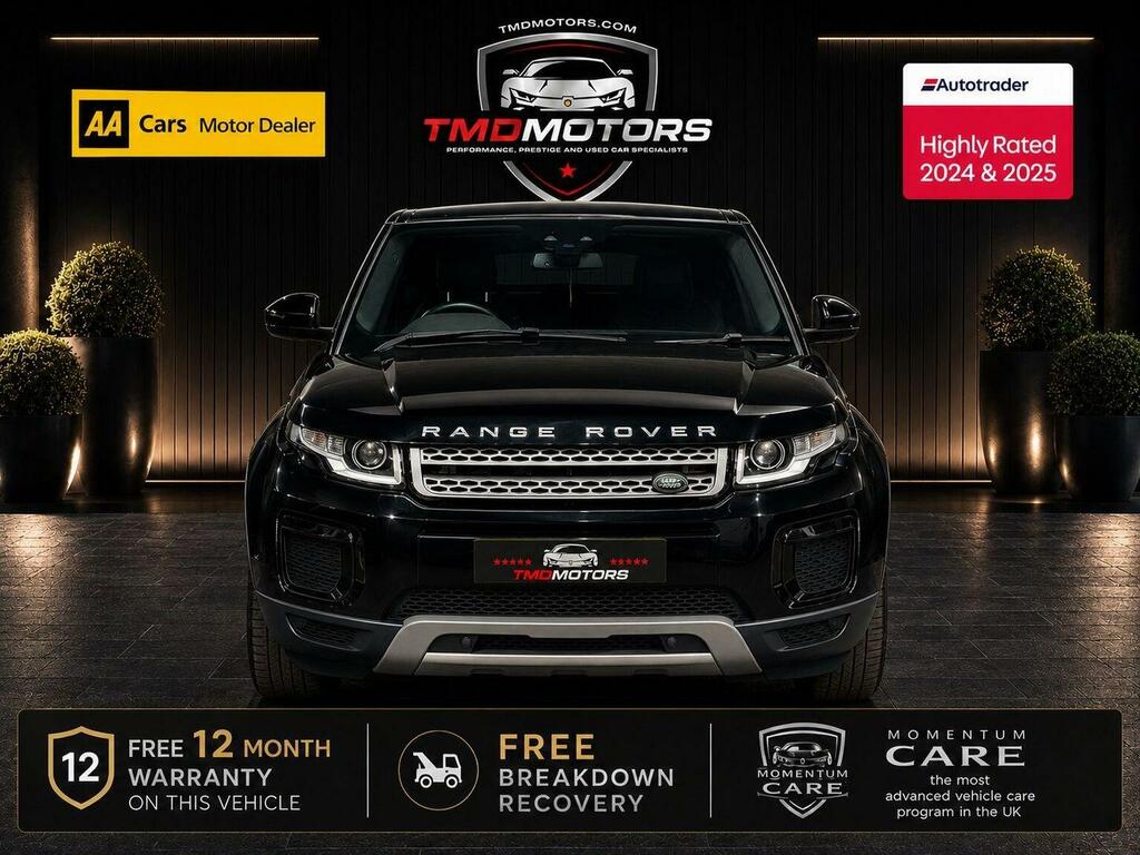 Land Rover Range Rover Evoque 2.0 Td4 Se 4Wd Euro 6 Ss MT18OHK Black #3