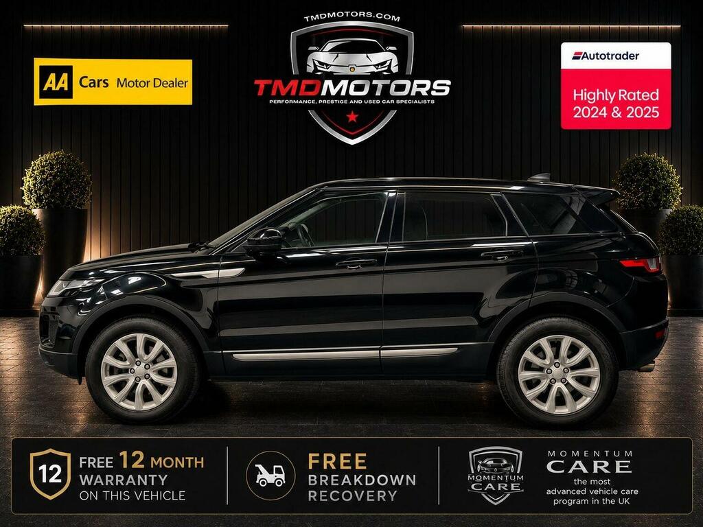 Land Rover Range Rover Evoque 2.0 Td4 Se 4Wd Euro 6 Ss MT18OHK Black #2