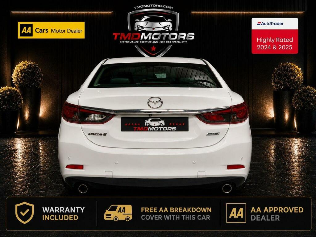 Mazda 6 2.2 Skyactiv-d Sport Nav Euro 6 Ss White #2
