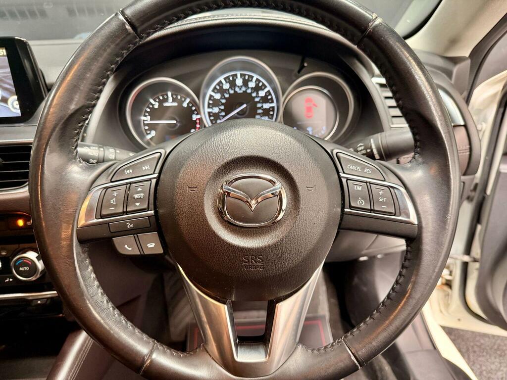 Mazda 6 2.2 Skyactiv-d Sport Nav Euro 6 Ss White #4