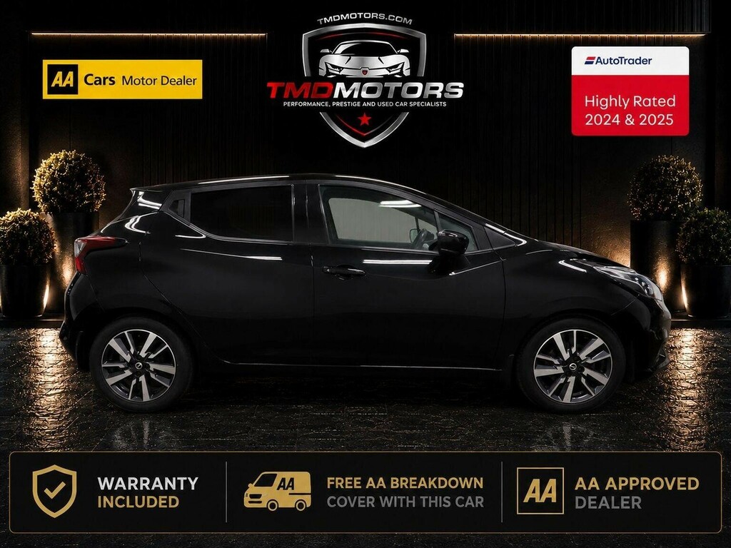 Nissan Micra 1.5 Dci N-connecta Euro 6 Ss Black #3