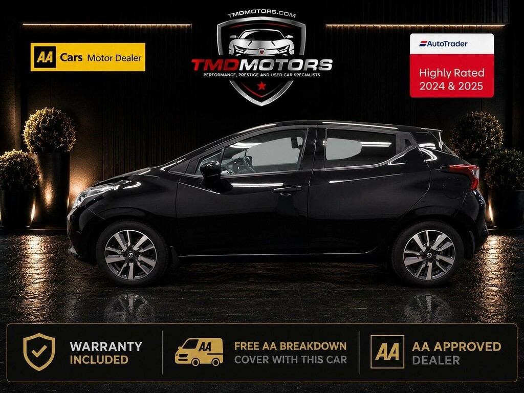 Nissan Micra 1.5 Dci N-connecta Euro 6 Ss Black #2