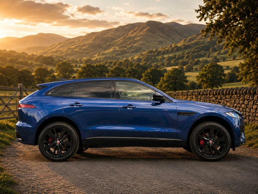 Jaguar F-Pace 2.0 D200 Mhev R-dynamic Black Awd Euro 6 Ss BA72GMU Blue #3