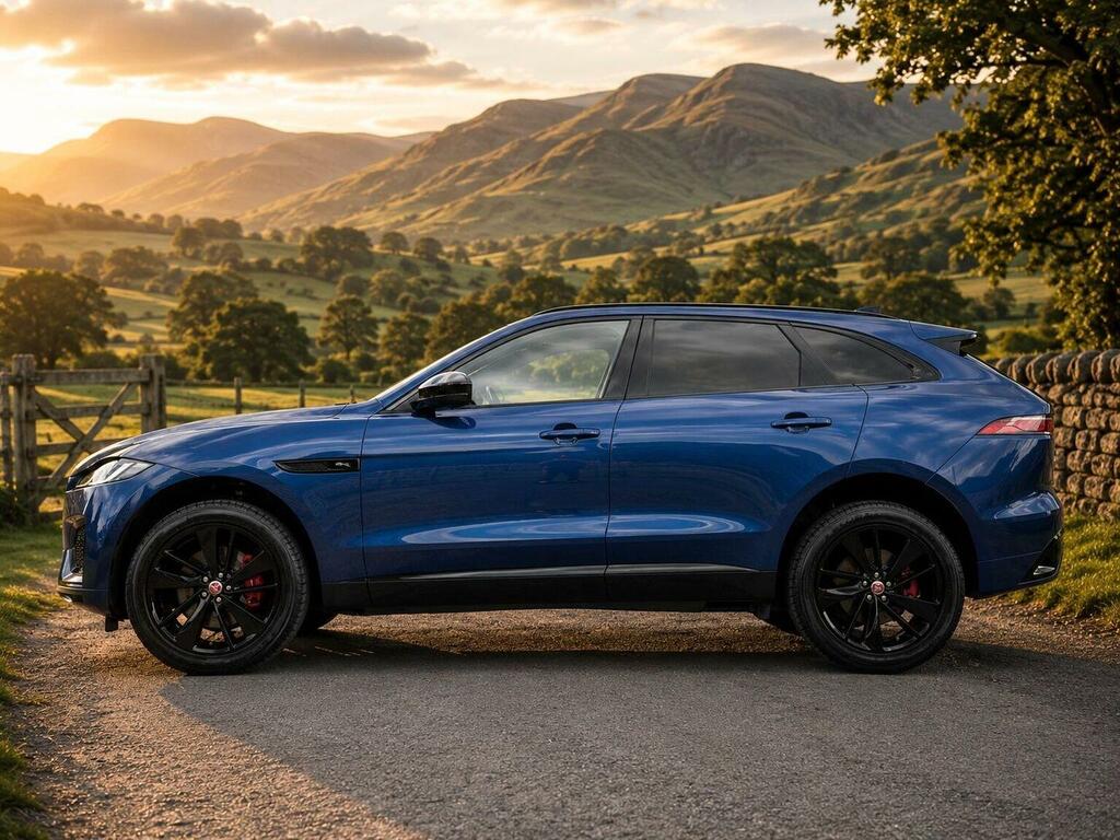 Jaguar F-Pace 2.0 D200 Mhev R-dynamic Black Awd Euro 6 Ss BA72GMU Blue #4