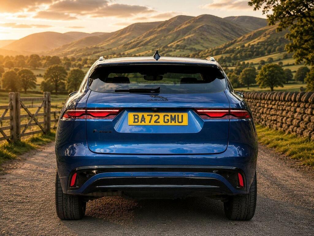 Jaguar F-Pace 2.0 D200 Mhev R-dynamic Black Awd Euro 6 Ss BA72GMU Blue #2