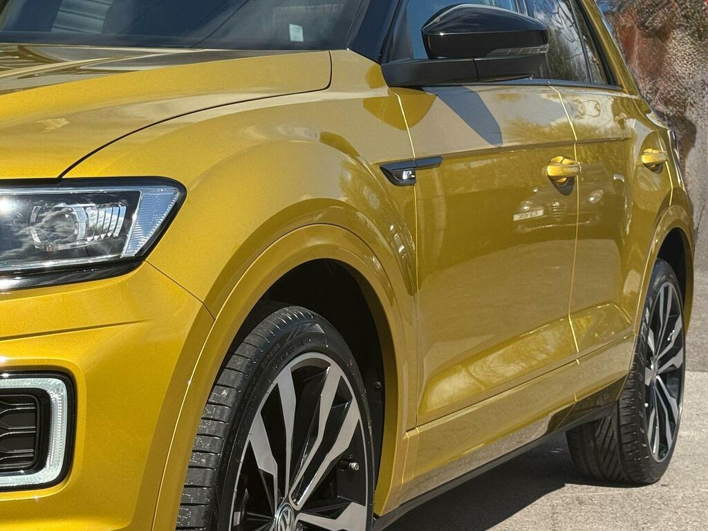 Volkswagen T-Roc 1.5 Tsi Evo R-line Dsg Euro 6 Ss Yellow #2