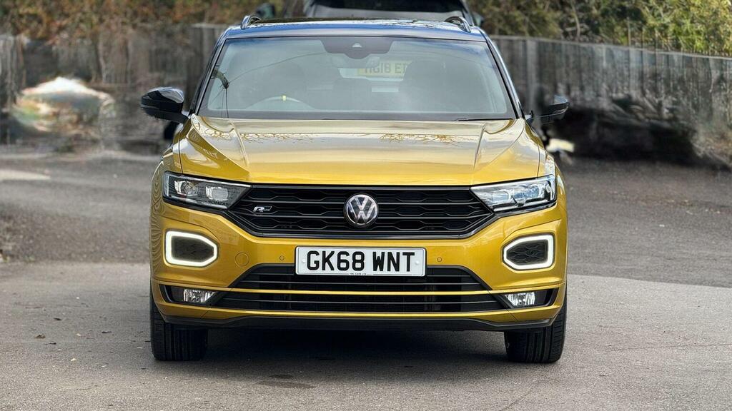 Volkswagen T-Roc 1.5 Tsi Evo R-line Dsg Euro 6 Ss Yellow