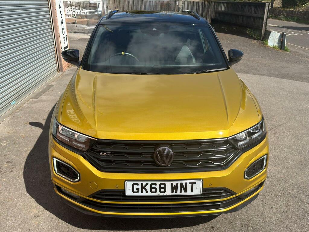 Volkswagen T-Roc 1.5 Tsi Evo R-line Dsg Euro 6 Ss Yellow #6