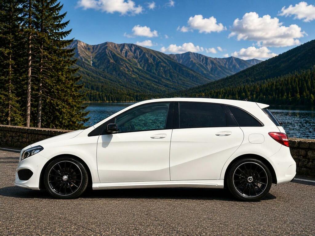 Mercedes-Benz B Class 2.1 B200d Amg Line Premium Plus 7G-dct Euro 6 S White #3